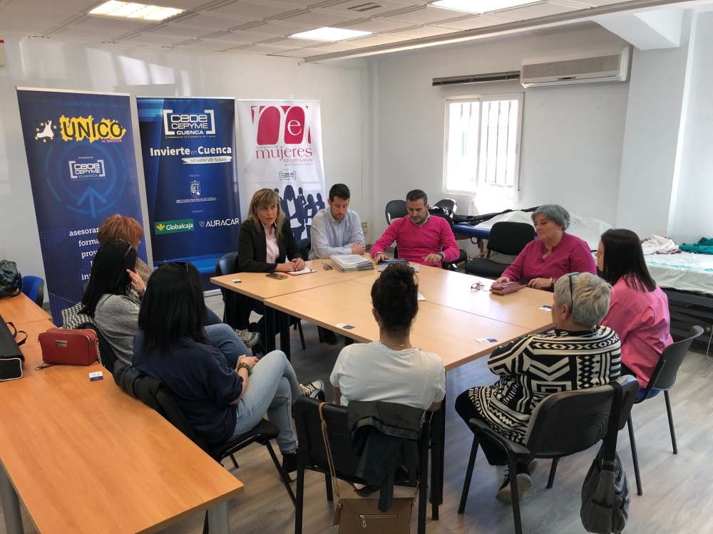 INVIERTE EN CUENCA Y AMEP TRABAJAN PARA GENERAR UNA EMPRESA DE SERVICIOS DIRIGIDA POR MUJERES EN EL PROVENCIO