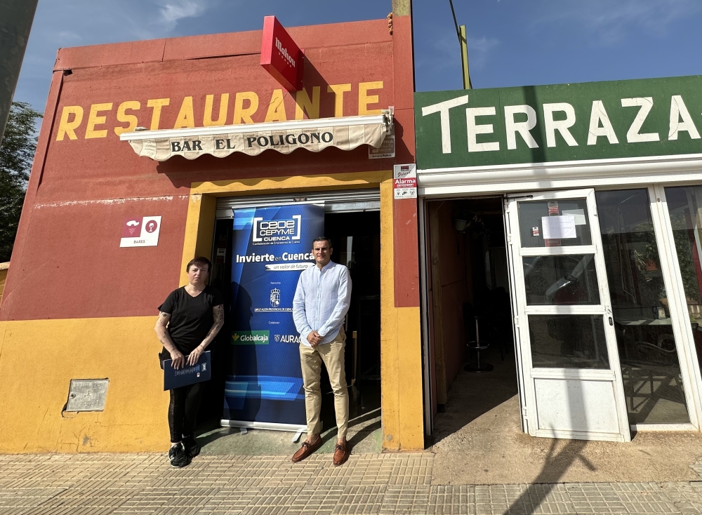 INVIERTE EN CUENCA OFRECE SU COBERTURA PARA LA APERTURA DEL BAR EL POLÍGONO, EN EL DE SAN JOSÉ DE SAN CLEMENTE