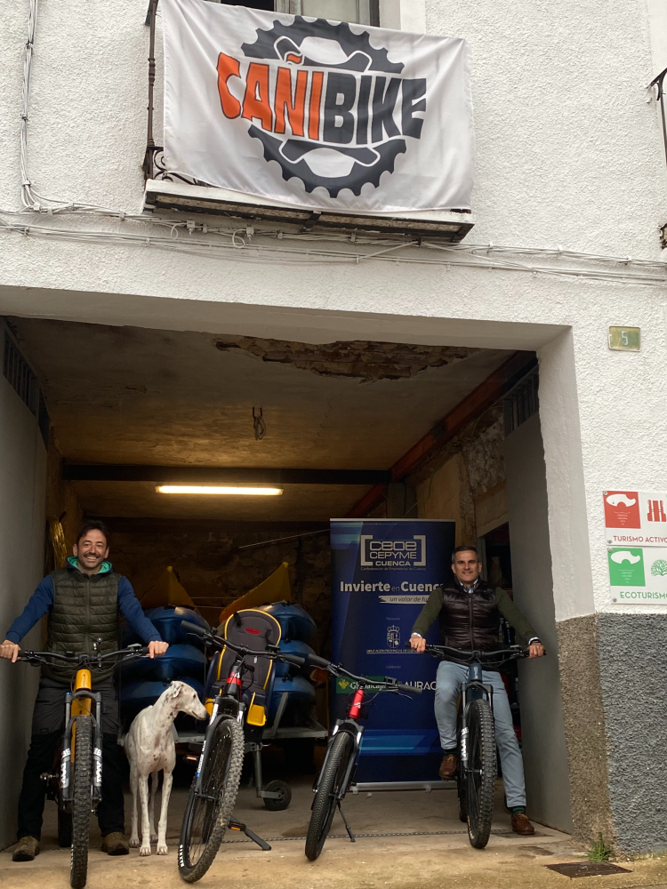 INVIERTE EN CUENCA RESPALDA EL PROYECTO DE CAÑIBIKE COMO GENERADOR DE ACTIVIDAD EN EL MEDIO RURAL