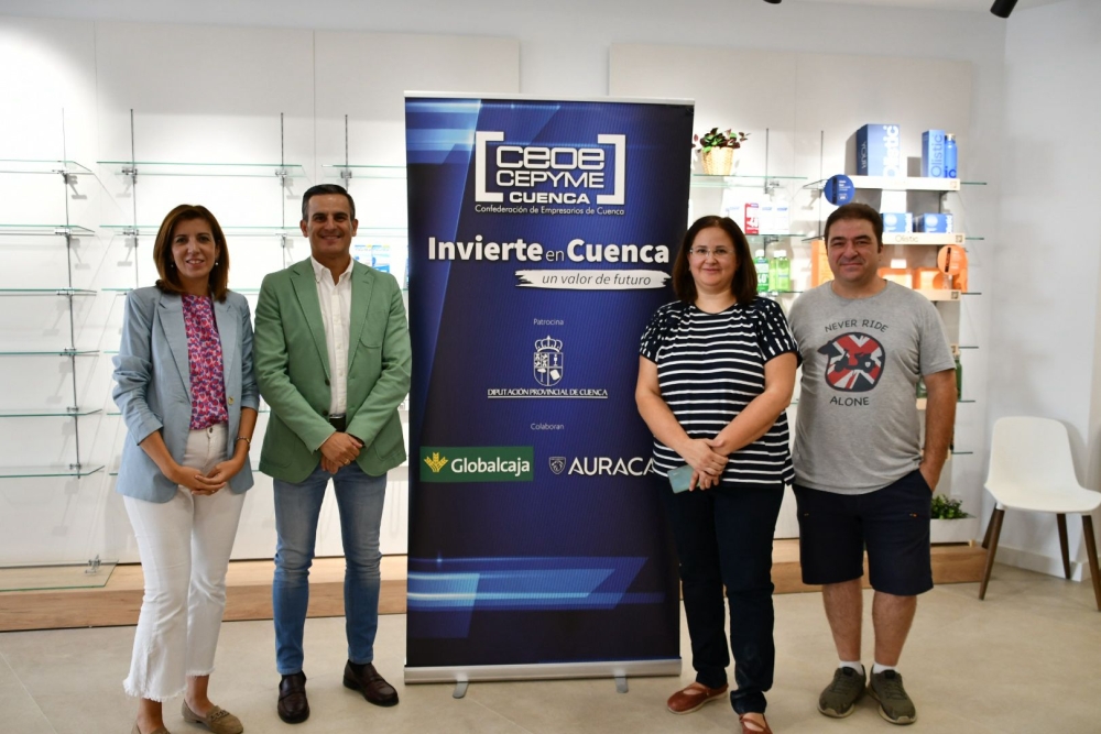INVIERTE EN CUENCA SUMA SU APOYO A LA PUESTA EN MARCHA DE UNA NUEVA FARMACIA EN TARANCÓN