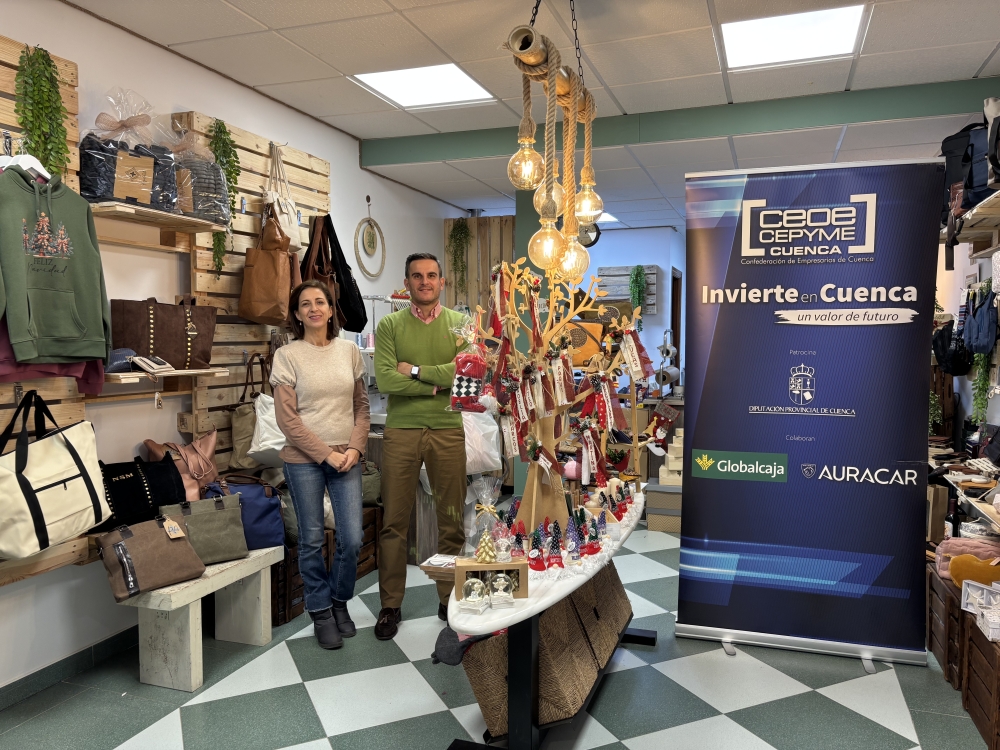 INVIERTE EN CUENCA ACOMPAÑA EL TRASLADO DE LA TIENDA DE OBSEQUIOS REGALARTE EN TARANCÓN