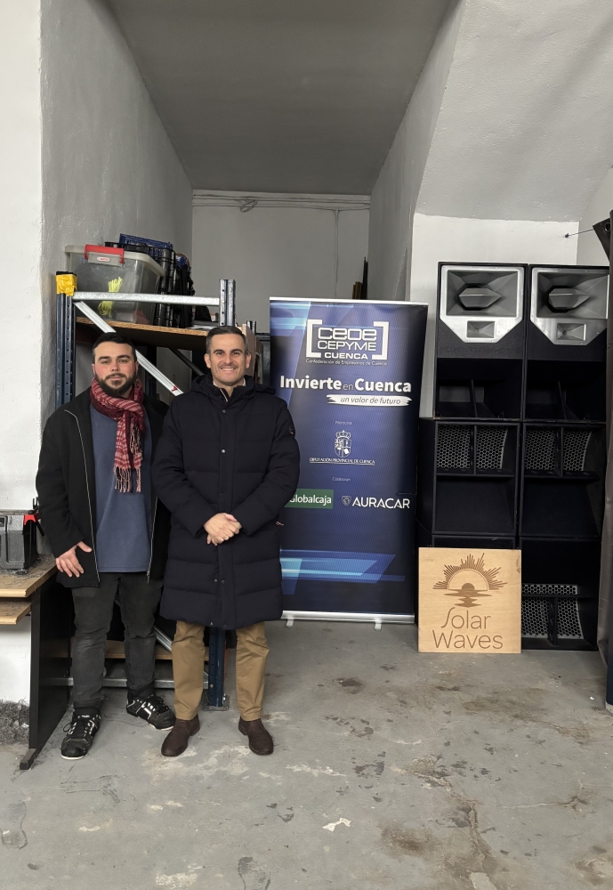 INVIERTE EN CUENCA POTENCIA LA APUESTA DE SOLAR WAVES PARA DOTAR DE ENERGÍA A EVENTOS CULTURALES Y RODAJES