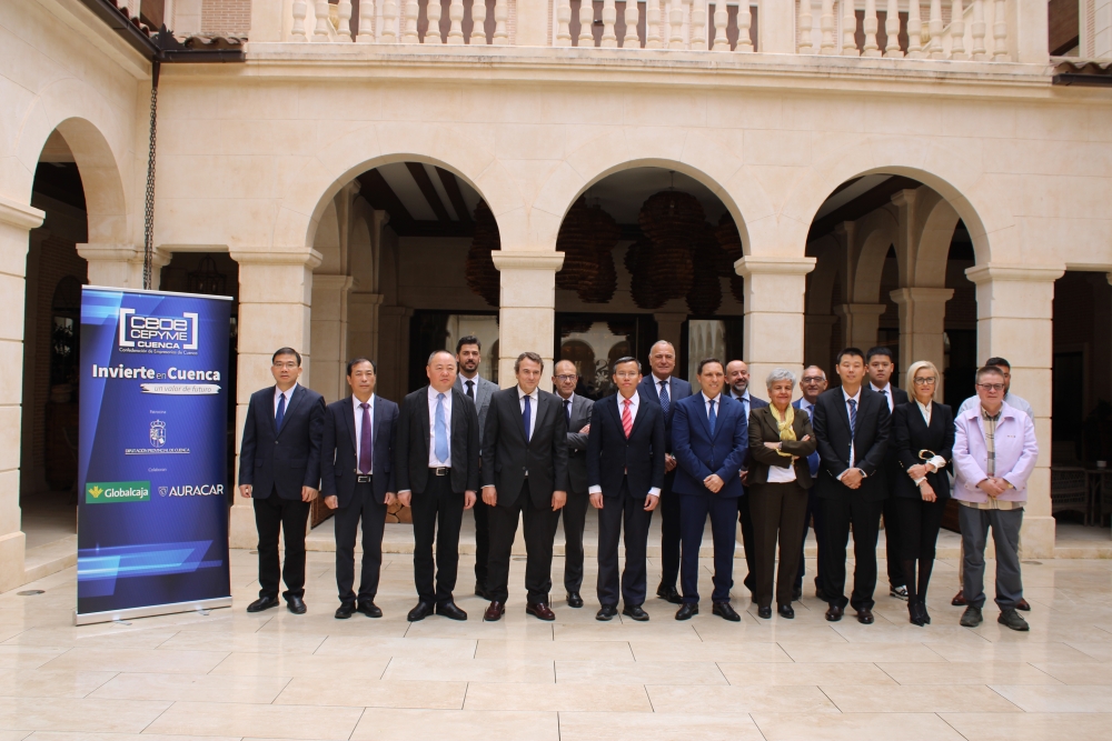 INVIERTE EN CUENCA RECIBE A UNA DELEGACIÓN DE QINGYUAN PARA IMPULSAR RELACIONES ECONÓMICAS