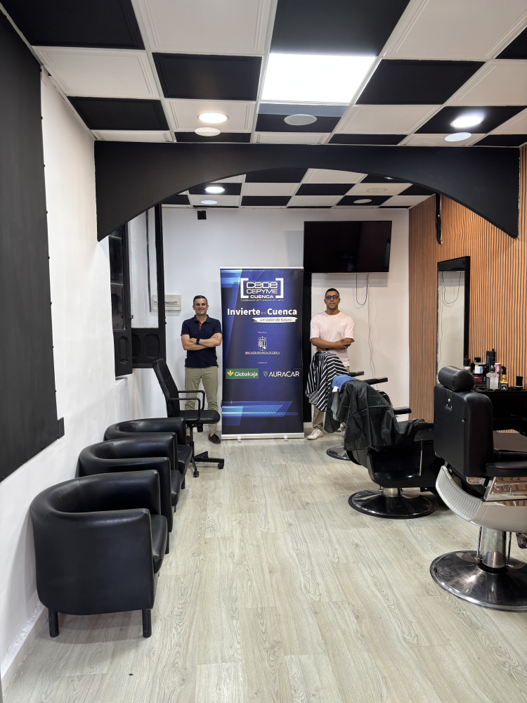 INVIERTE EN CUENCA SE SUMA CON SU APOYO A LA APERTURA DE LA PELUQUERÍA CORTE Y ESTILO EN SAN CLEMENTE