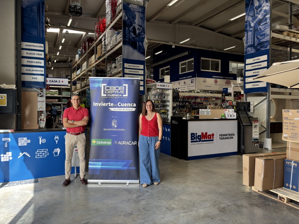 INVIERTE EN CUENCA DESTACA LA APUESTA DE BIGMAT EN TARANCÓN CON LA APERTURA DE NUEVAS INSTALACIONES