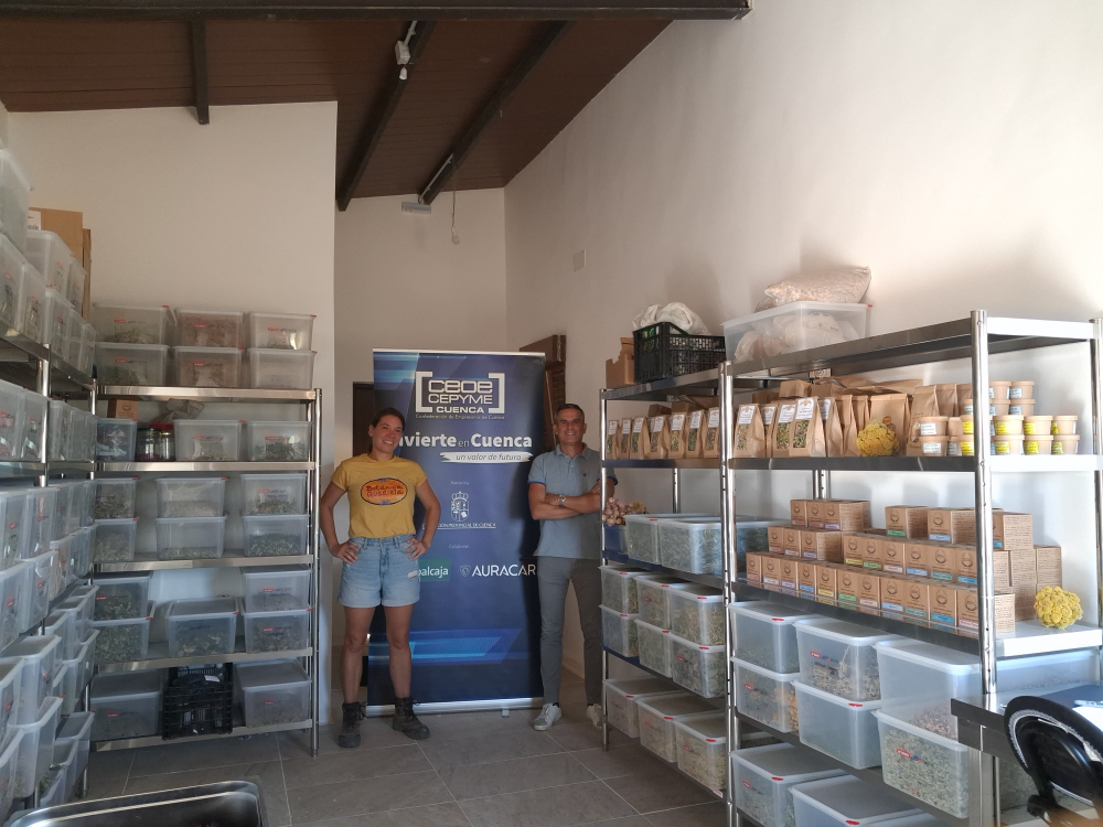 INVIERTE EN CUENCA BRINDA SU SERVICIO A BOTÁNICA GUADIELA, EN ARANDILLA DEL ARROYO