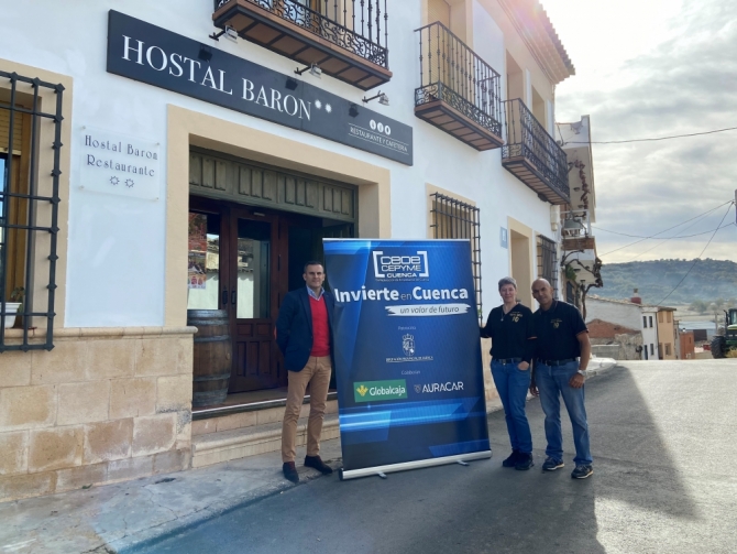 INVIERTE EN CUENCA ACOGE LA INICIATIVA DE UNA PAREJA DE SEVILLA POR ABRIR EL HOSTAL BARÓN DE CASTEJÓN