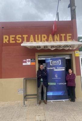 INVIERTE EN CUENCA APOYA A DOS EMPRENDEDORAS EN SU PROYECTO AL FRENTE DEL BAR DEL POLÍGONO DE SAN CLEMENTE