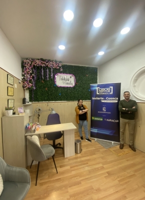 INVIERTE EN CUENCA RESPALDA LA CREACIÓN DE LA EMPRESA TATIS NAILS 