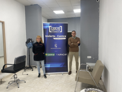 INVIERTE EN CUENCA COLABORA CON LA PUESTA EN MARCHA DE LA PELQUERÍA PATRICIA EN LA CAPITAL CONQUENSE