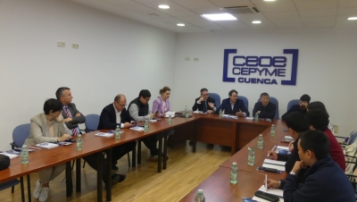 INVIERTE EN CUENCA ACERCA A CUENCA A LA EMPRESA CHINA JIANGSU SHANGQI PARA ATRAERLA A LA PROVINCIA