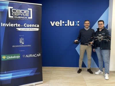 INVIERTE EN CUENCA ASISTE A LA EMPRESA VELOLUX, EN SISANTE, DE LA QUE DESTACA SU FUERTE COMPONENTE INNOVADOR