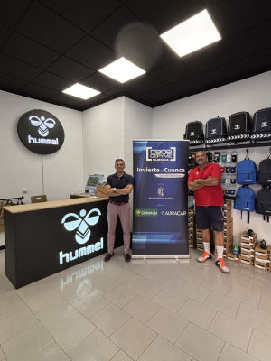 INVIERTE EN CUENCA SUMA SU ESFUERZO PARA LA APERTURA DE LA TIENDA HUMMEL EN PLENO CENTRO DE CUENCA
